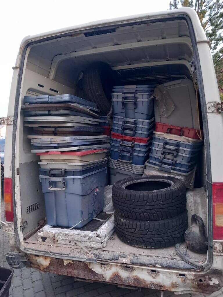 Birių medžiagų pristatymas